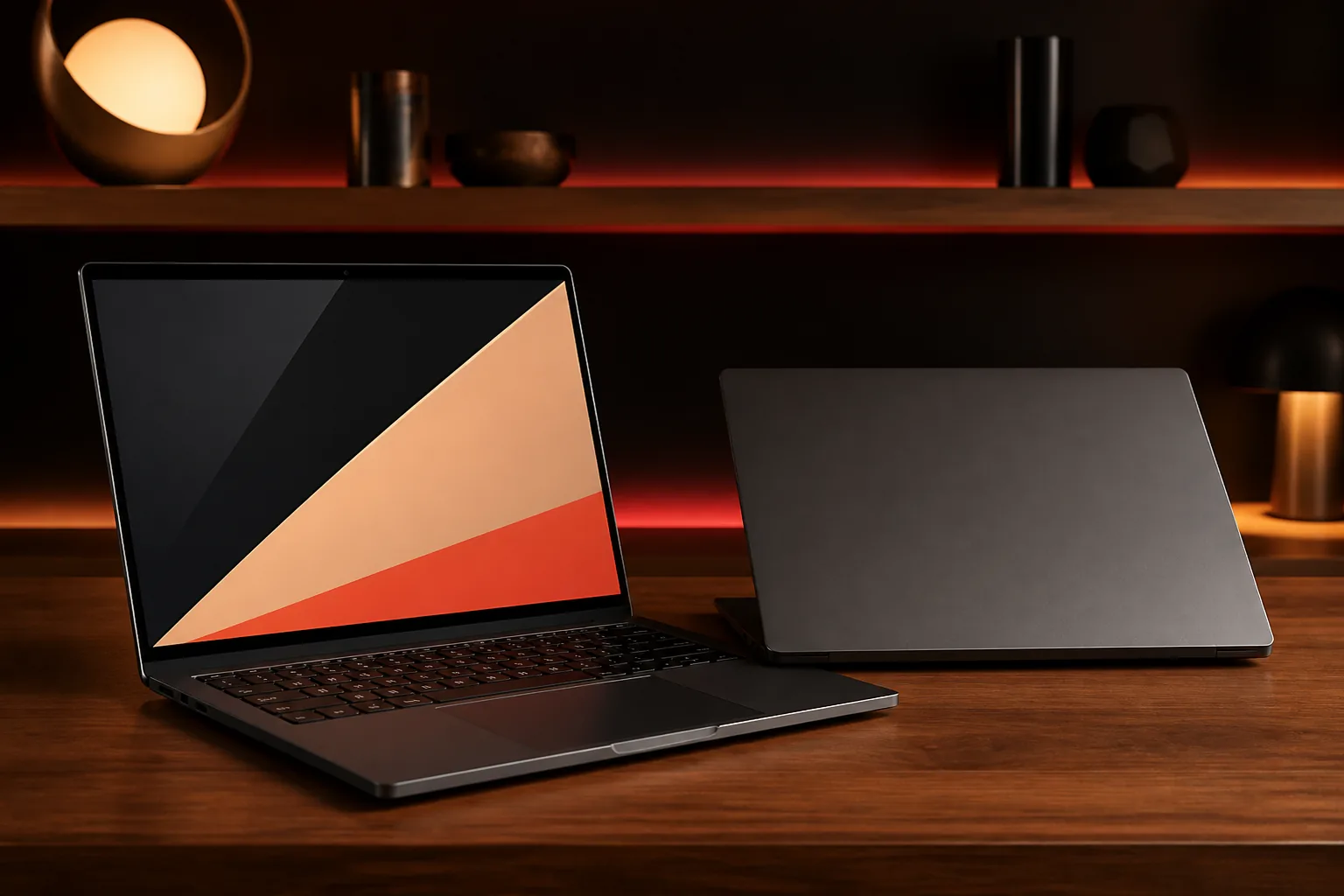 Illustration générique de PC portables professionnels