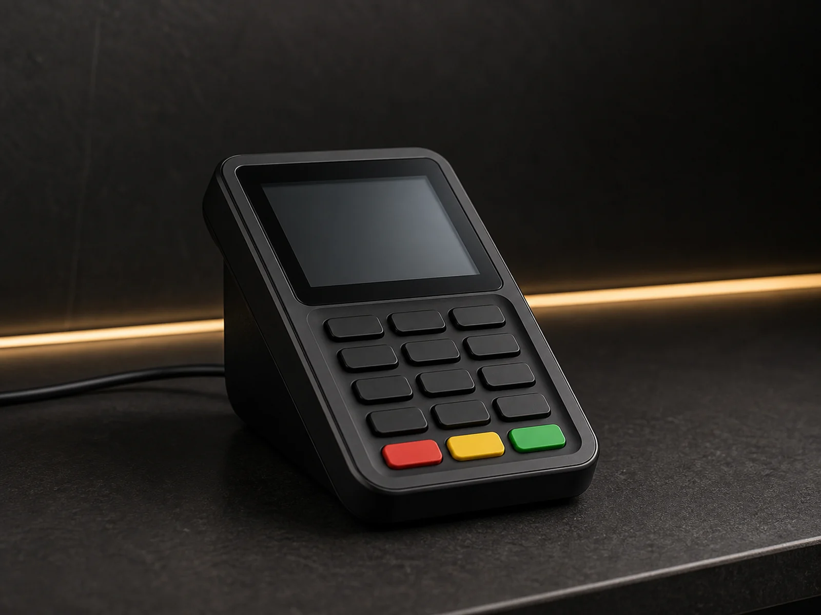 Illustration d'un PIN pad de paiement Saint Barth Monetik